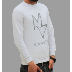 Pull Blanc Malava — Élégance Pure | Malava Paris